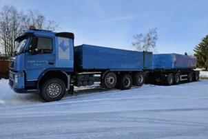 Volvo FM12 8x2 + Jyki V31-SA